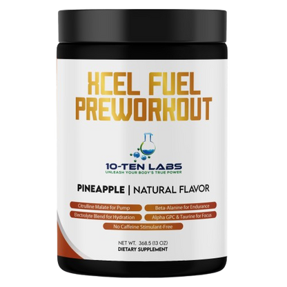 XCEL Fuel Pre-workout Non-Simulant Pineapple