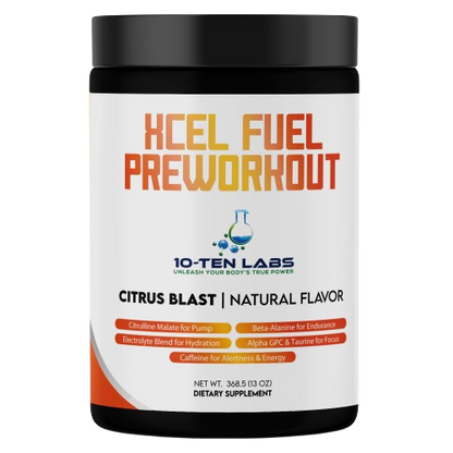 XCEL Fuel Pump Pre-Workout Citrus Blast