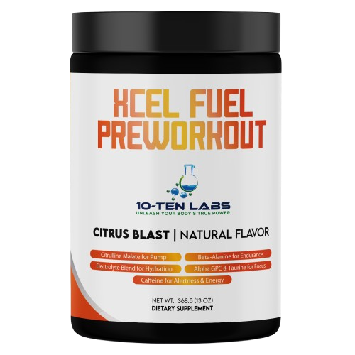 XCEL Fuel Pump Pre-Workout Citrus Blast