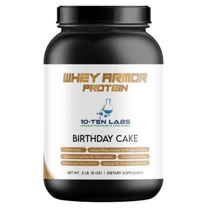 2lb Whey Birthday cake – 27 servings