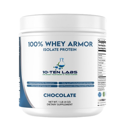 1lb 100% Whey Isolate Chocolate - 16 servings