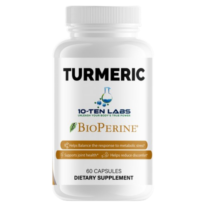 Turmeric w/BioPerine - 650mg (ORGANIC)